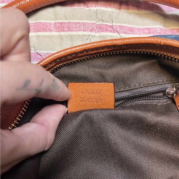 Stylish Blue and Tan Women's Bag - Picture 5 of 6